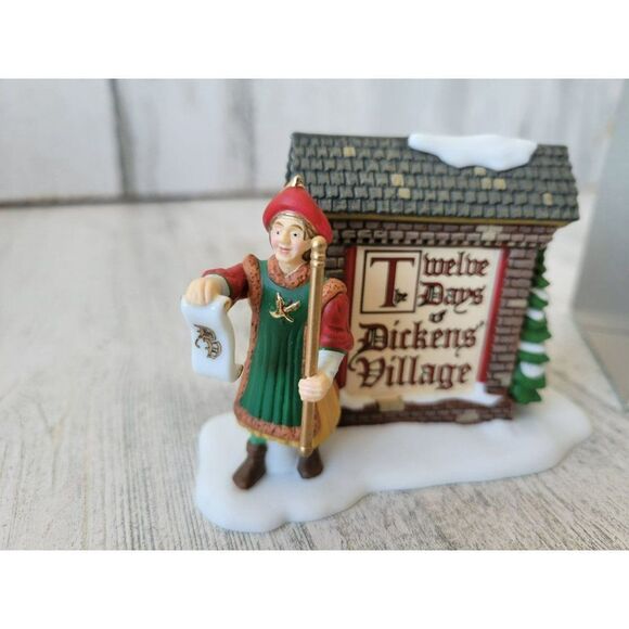 Dept 56 58467 12 days Dickens village sign Xmas new village - Picture 2 of 6